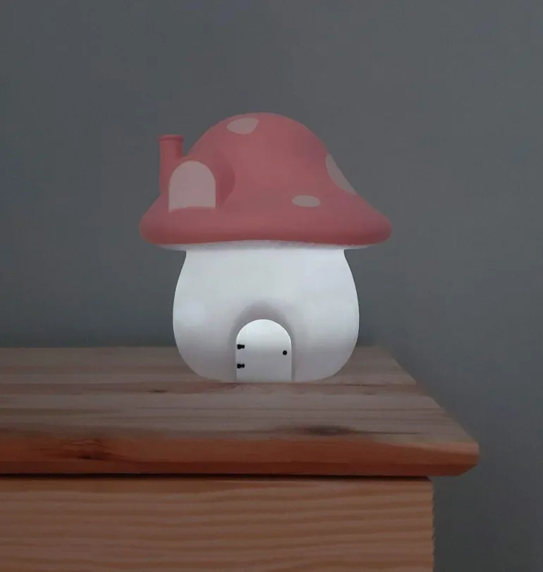 A Little Lovely Company - Mushroom House Night Light