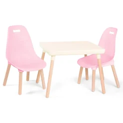 B. toys – Kid Century Modern: Table & Chair Set - Pink