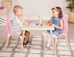 B. toys – Kid Century Modern: Table & Chair Set - Pink