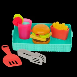 B. toys – Mini Chef - Build-a-Burger Playset
