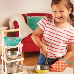 B. toys – Mini Chef - Pot & Pan Playset