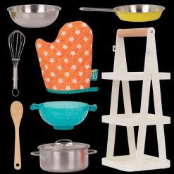 B. toys – Mini Chef - Pot & Pan Playset