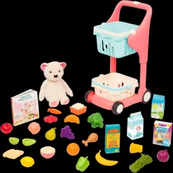 B. toys – Shop & Glow Toy Cart - Plush & Book