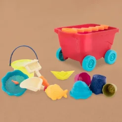 B. toys – Wavy-Wagon - Red