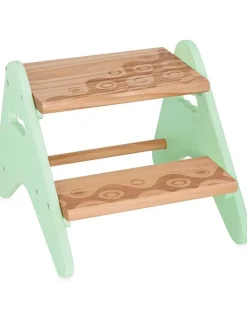 B. toys - Wooden Step Stool Mint