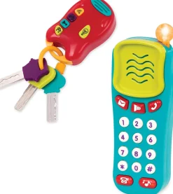 Battat - Combo Light and Sound Phone & Keys Set
