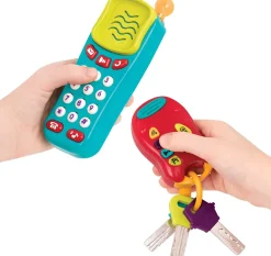 Battat - Combo Light and Sound Phone & Keys Set