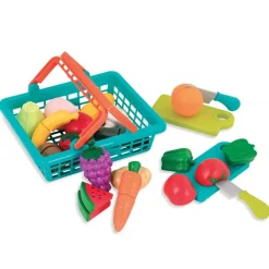 Battat - Farmers Market Velcro Food in a Basket