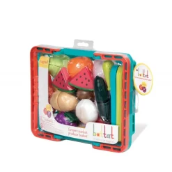 Battat - Farmers Market Velcro Food in a Basket