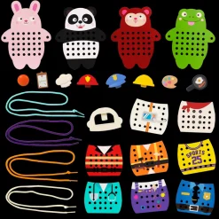 Battat - Lace Up & Learn Animals