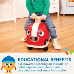 Battat - Rollin Ride On Race Car