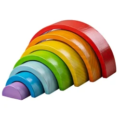 BIGJIGS - Wooden Stacking Rainbow Small