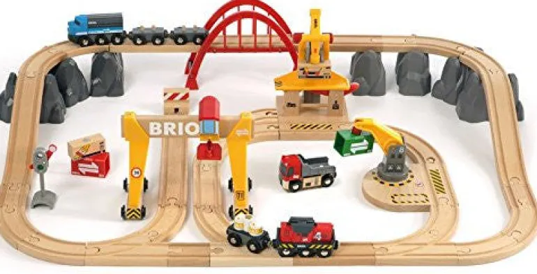 Brio - Cargo Railway Deluxe Train Set