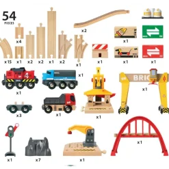 Brio - Cargo Railway Deluxe Train Set