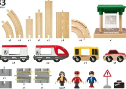 Brio - Rail & Road Travel Set
