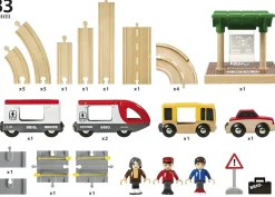 Brio - Rail & Road Travel Set