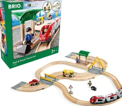 Brio - Rail & Road Travel Set