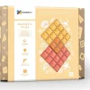 Connetix - 2 Piece Base Plate Pack - Lemon & Peach