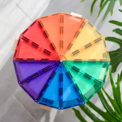 Connetix - Geometry Pack - Rainbow - 30 Pieces