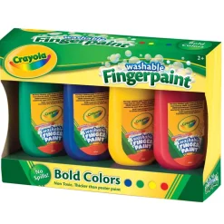 Crayola - Washable Finger Paint Bold Colours