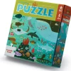 Crocodile Creek - Foil Puzzle 60pcs Shimmering Sea