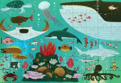 Crocodile Creek - Foil Puzzle 60pcs Shimmering Sea