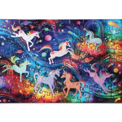 Crocodile Creek - Holographic Unicorn Galaxy Puzzle 100pc