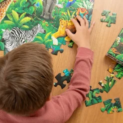 Crocodile Creek - Holographic Puzzle 100pc Jungle Paradise