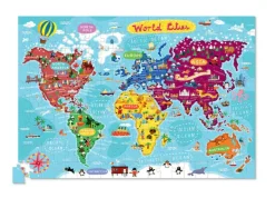 Crocodile Creek - Puzzle & Poster 200pcs - World Cities