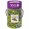 Crocodile Creek - Puzzle Canister 100pcs - 36 Butterflies
