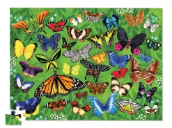 Crocodile Creek - Puzzle Canister 100pcs - 36 Butterflies