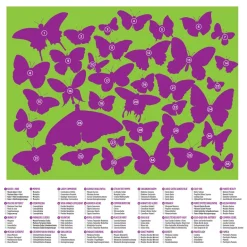 Crocodile Creek - Puzzle Canister 100pcs - 36 Butterflies