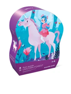 Crocodile Creek - Puzzle Floor 36pcs - Unicorn Forest