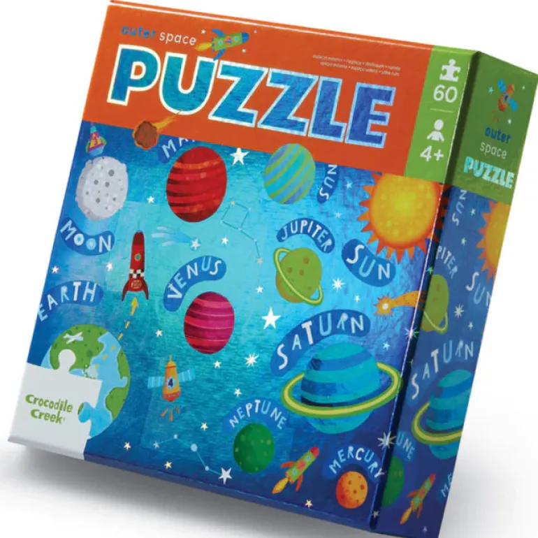 Crocodile Creek - Puzzle Foil 60pcs - Outer Space