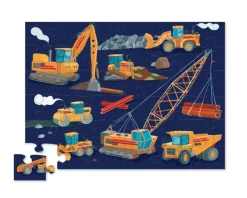 Crocodile Creek - Puzzle Floor 36pcs Construction Zone