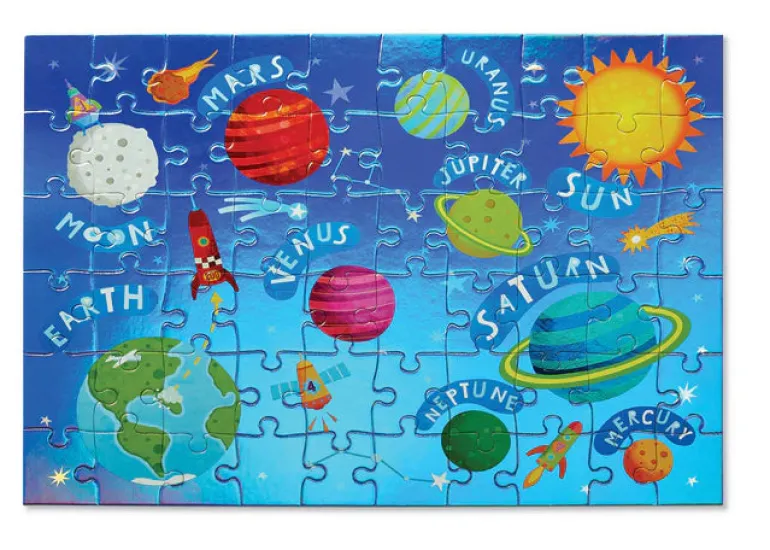 Crocodile Creek - Puzzle Foil 60pcs - Outer Space
