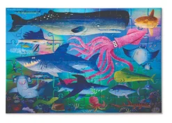 Crocodile Creek - Puzzle Foil 60pcs Shimmering Sharks