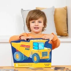 Crocodile Creek - Puzzle Floor 36pcs Construction Zone