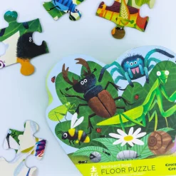 Crocodile Creek - Puzzle Floor 36pcs Backyard Bugs