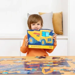 Crocodile Creek - Puzzle Floor 36pcs Construction Zone