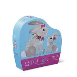Crocodile Creek - Puzzle Mini 12pcs - Bunny Love
