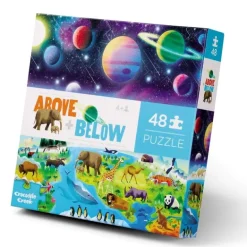 Crocodile Creek - Puzzle 48pcs - Above & Below Earth & Space