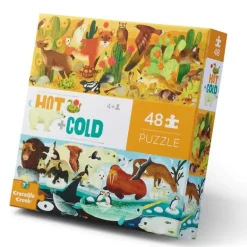 Crocodile Creek - Puzzle 48pcs - Above & Below Hot & Cold