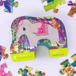 Crocodile Creek - Puzzle 36pcs - In the Jungle Floor Puzzle