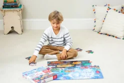 Crocodile Creek - Puzzle 48pcs - Above & Below Things That Go