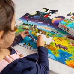 Crocodile Creek - Puzzle 48pcs - Above & Below Earth & Space