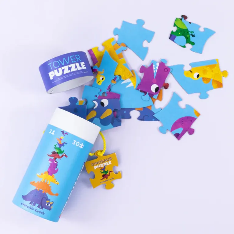 Crocodile Creek - Puzzle Tower 30pcs - Jungle