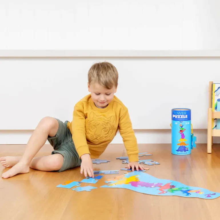 Crocodile Creek - Puzzle Tower 30pcs - Jungle