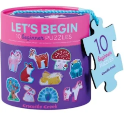Crocodile Creek - Puzzle 10x2pcs - Lets Begin Unicorn