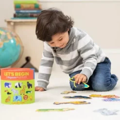 Crocodile Creek - Puzzle 10x2pcs Lets Begin - Jungle